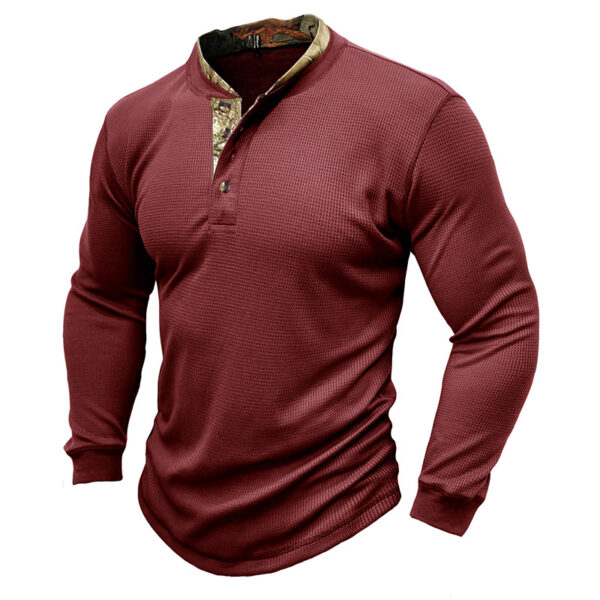 Men's Long-sleeved Outdoor Bottoming Shirt - Image 7