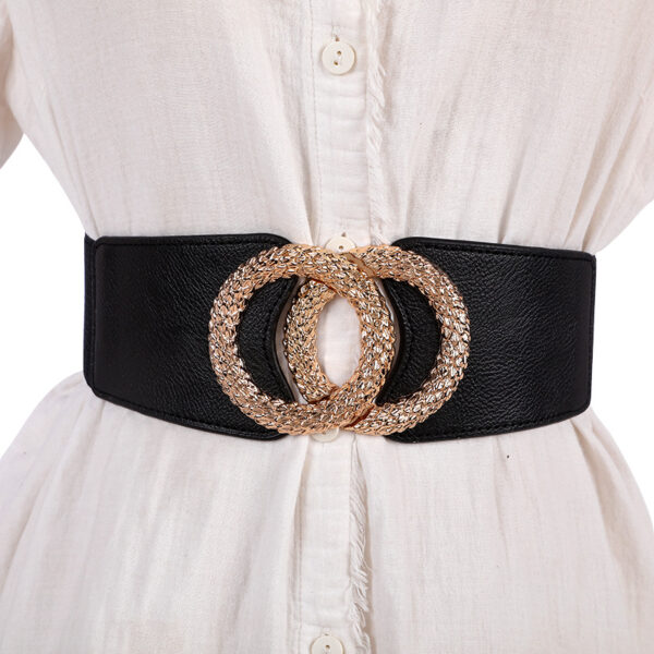 Women's Fashion Casual Stretch Wide Belt - Image 2