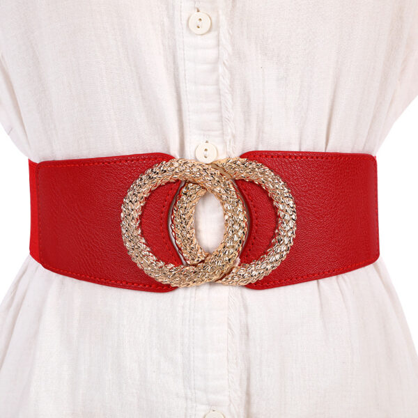 Women's Fashion Casual Stretch Wide Belt - Image 3