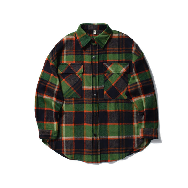 Literature And Art Hong Kong-style Shirts Thicken - Image 3