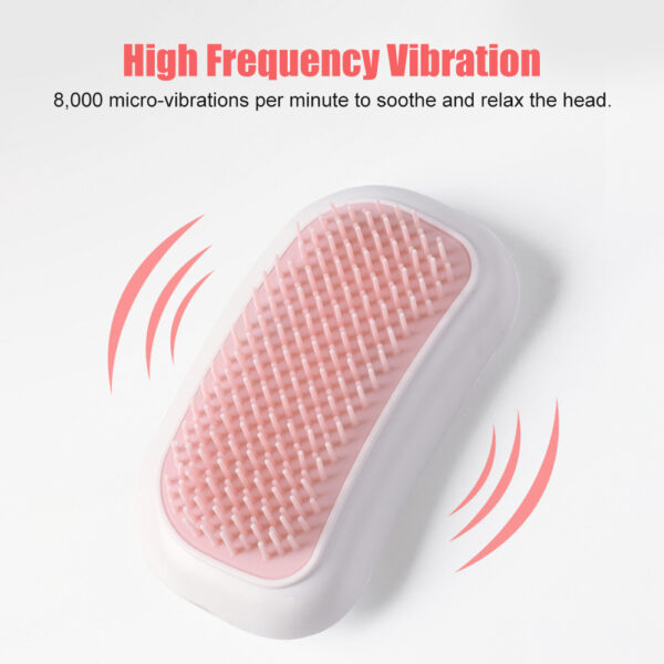 Electric Scalp Massager Scalp Massage Machine Head Massager Scraper Head Scratcher Mini Hair Massage Vibrator Scalp Scrub Brush - Image 4