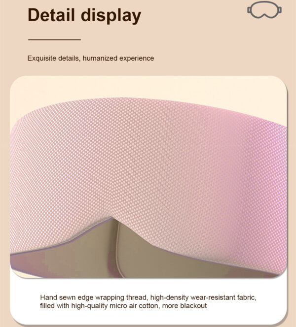 Silk Cotton Padded Sleeping Masks For Women Soft And Comfortable - Image 6