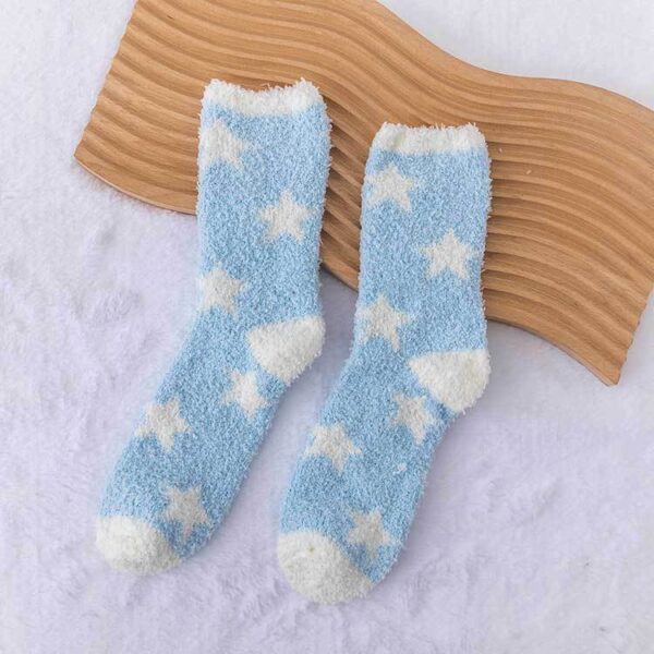 Plush Thickened Postpartum Towel Socks - Image 2