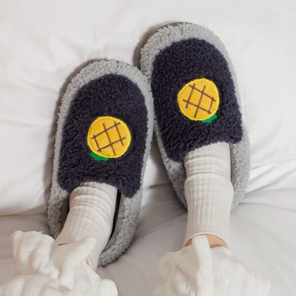 Postpartum Women's Home Plush Plush Warm Confinement Shoes - Image 4