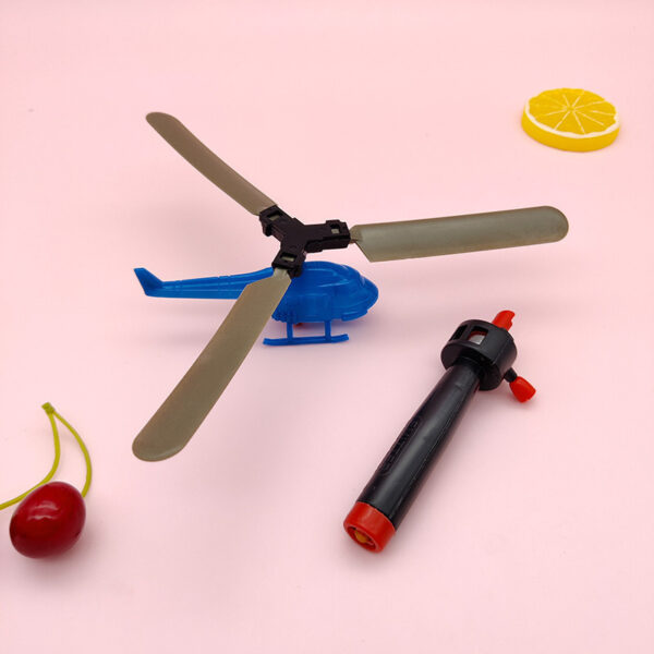 Fashion Pull Wire Helicopter Kids Outdoor Toys - Image 3
