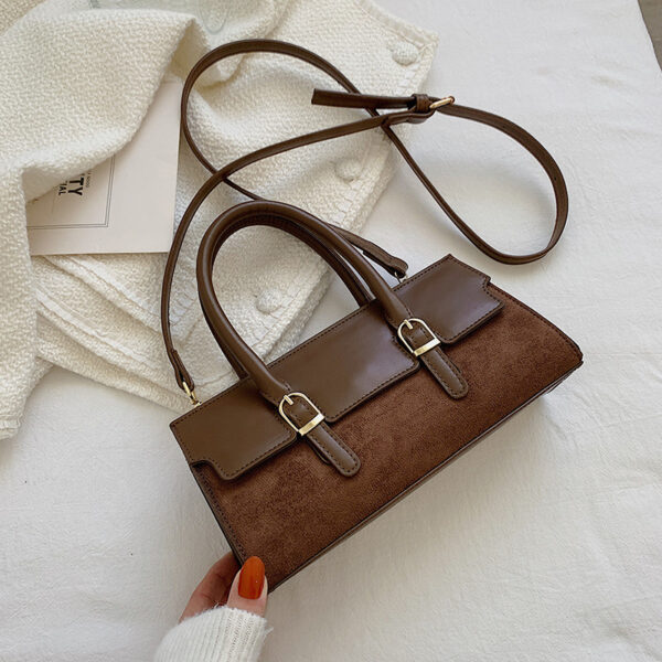 Frosted Western Air One Shoulder Fashionable Versatile Cross-body Bag - Image 4