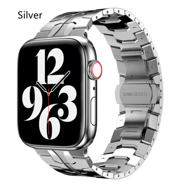Stainless Steel Butterfly Buckle Flat And Straight Interface - Image 6