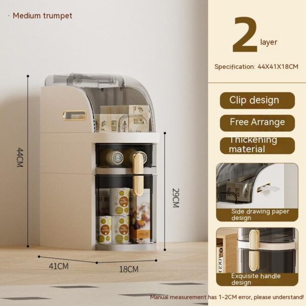 Home Kitchen Clip Organizer Storage Cabinet - Image 6