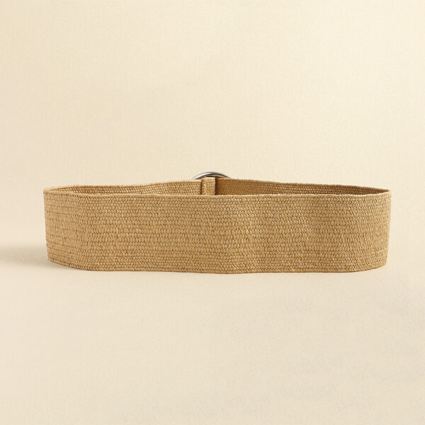 Summer Fashion Pp Grass Woven Belt Beach Holiday Wide Waist Cover - Image 4