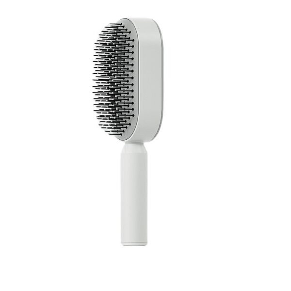 Women Fashion 3D Hair Growth Comb Hairbrush Self-Cleaning Hair Brush  Self Cleaning Hair Brush For Women Massage Scalp Promote Blood Circulation Anti Hair Loss - Image 2