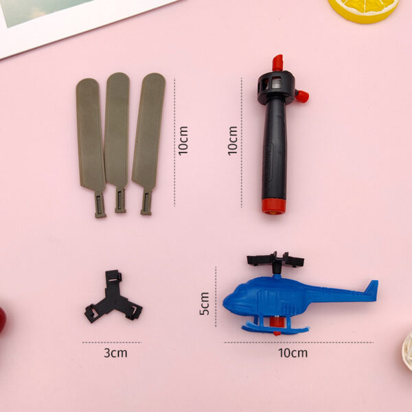 Fashion Pull Wire Helicopter Kids Outdoor Toys - Image 5