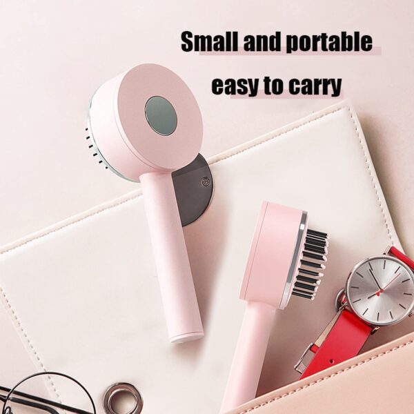 One-key Self-cleaning Hair Brush For Women Curly Hair Brush  Anti-Static Airbag Massage Comb  Airbag Massage Scalp Comb Professional Detangling One-key Self-cleaning - Image 3