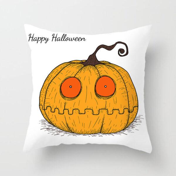 Modern Elegance Halloween Pillowcase Elevate your living space with our chic Halloween pillowcase! Measuring at 45x45cm, this exquisite piece is crafted from luxurious peach skin material, adding a touch of modern simplicity to your decor. Its versatile style seamlessly blends with any room, making it the perfect addition to your living room space. scary halloween decorations, halloween party decorations, halloween home decor, haunted house of horrors, spooky scares, scary outdoor decorations, spooky backyard ideas, spooky outside,