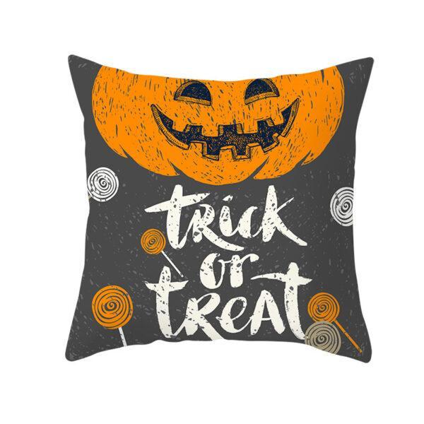 Modern Elegance Halloween Pillowcase Elevate your living space with our chic Halloween pillowcase! Measuring at 45x45cm, this exquisite piece is crafted from luxurious peach skin material, adding a touch of modern simplicity to your decor. Its versatile style seamlessly blends with any room, making it the perfect addition to your living room space. scary halloween decorations, halloween party decorations, halloween home decor, haunted house of horrors, spooky scares, scary outdoor decorations, spooky backyard ideas, spooky outside,