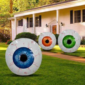 Elevate your Halloween decor with our eerie Eyeball Balloon Inflatable! Crafted from durable plastic, it comes in three vivid colors: spine-chilling green, mysterious blue, and blood-curdling red. Perfect for adding a touch of macabre charm to your Halloween decorations! halloween 2023 spooky scares scary outdoor decorations spooky backyard ideas spooky outside goosebumps 2 haunted halloween scariest haunted house in the world scariest house in the world scariest haunted house ever scariest horror house in the world world's most scariest haunted house best halloween displays near me haunted house of horrors