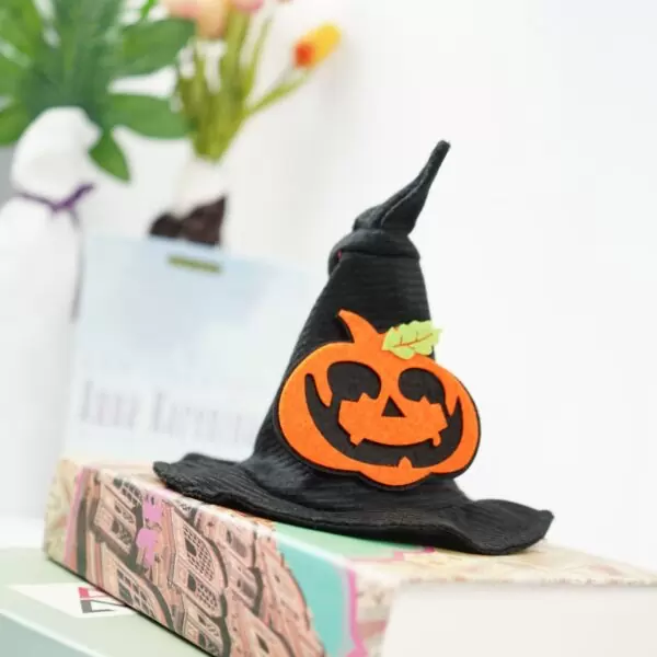 Give your furry friend a spooktacular makeover with our Creative Pet Halloween Hat! Crafted from comfortable polyester, these transforming hats add a touch of Halloween magic to your pet's wardrobe halloween hat, halloween 2023, halloween accessories, halloween hat, pet halloween costume, halloween accessories, halloween,